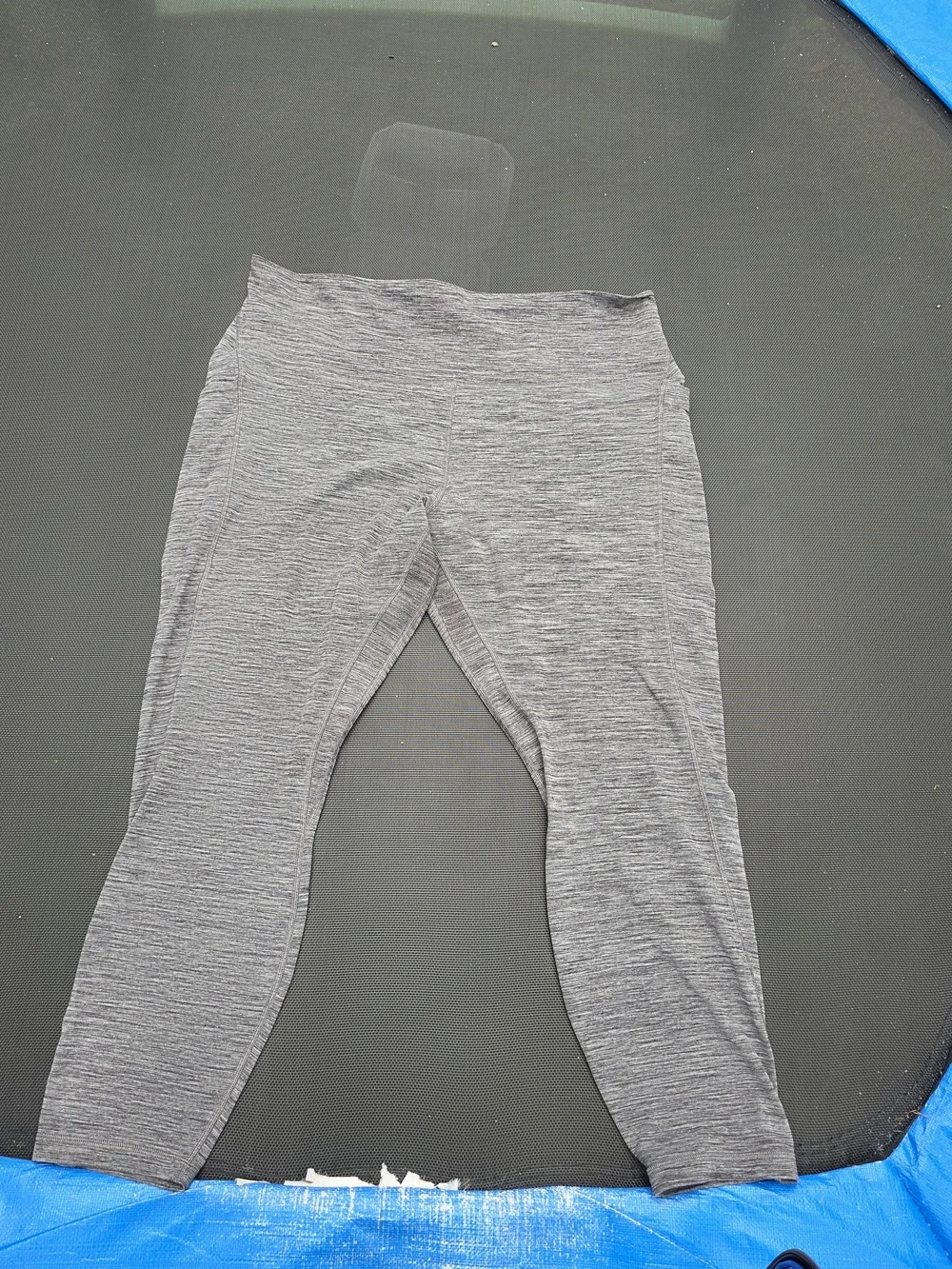 lululemon athletica Heather Gray High-Rise Leggings
